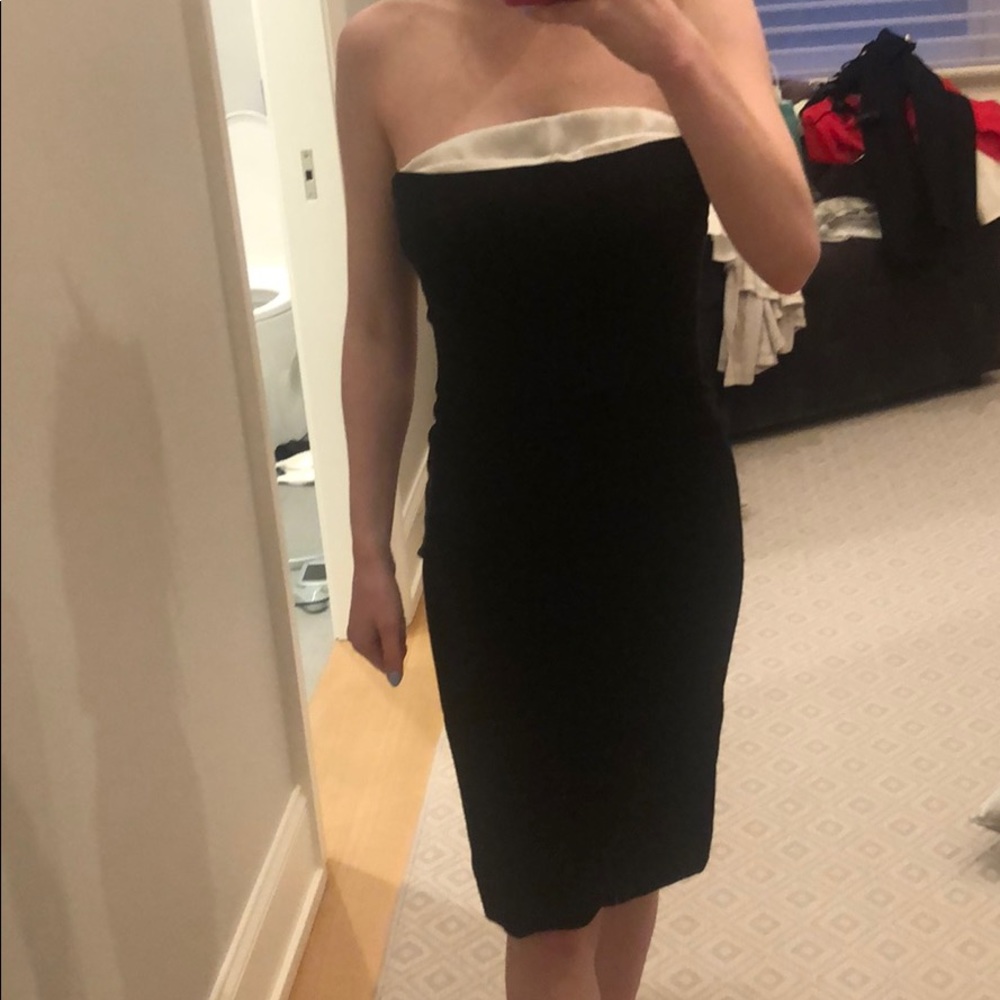 Stella McCartney black midi dress, size 40